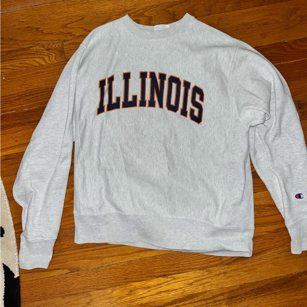 Vintage University of Illinois Champion Crewneck